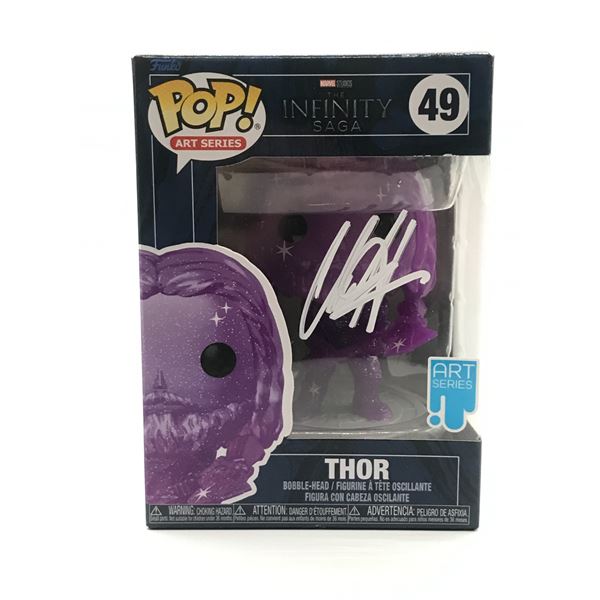 CHRIS HEMSWORTH SIGNED THOR FUNKO POP - HOLLYWOOD COA