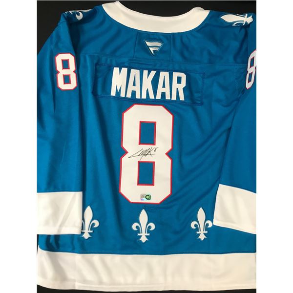 CALE MAKAR SIGNED COLORADO AVALANCHE CUSTOM JERSEY - ELITE SPORTS COA