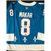 Image 1 : CALE MAKAR SIGNED COLORADO AVALANCHE CUSTOM JERSEY - ELITE SPORTS COA