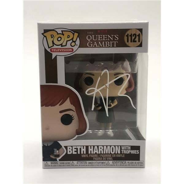 ANYA TAYLOR JOY SIGNED BETH HARMON QUEEN'S GAMBIT FUNKO POP - HOLLYWOOD COA