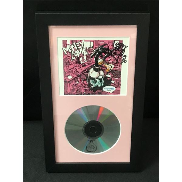 IGGY AZALEA SIGNED AND FRAMED CD PRESENTATION PIECE - ACOA COA
