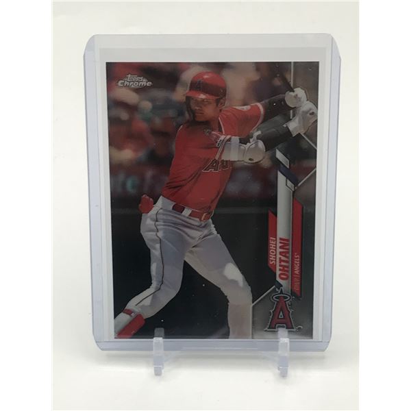 2020 TOPPS CHROME SERIES ONE SHOHEI OHTANI TRADING CARD
