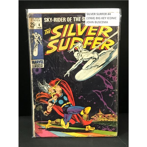 THE SILVER SURFER #4 (1968) - MARVEL COMICS