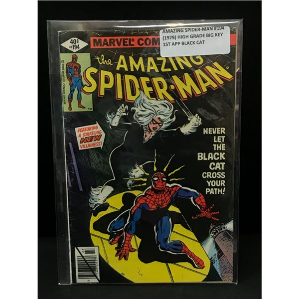 THE AMAZING SPIDERMAN #194 (1979) 1ST APP BLACK CAT - MARVEL COMICS