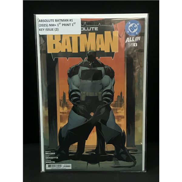 ABSOLUTE BATMAN #1 (2025) 1ST PRINT - DC COMICS