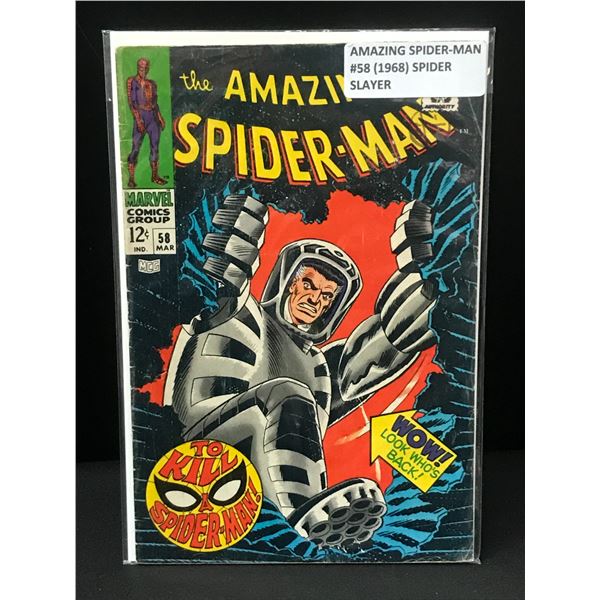 THE AMAZING SPIDERMAN #58 (1968) - MARVEL COMICS
