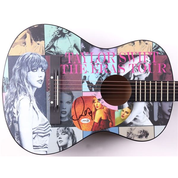 TAYLOR SWIFT SIGNED ACOUSTIC GUITAR - JSA COA