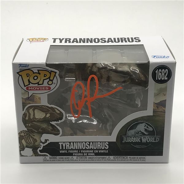 CHRIS PRATT SIGNED JURASSIC PARK FUNKO POP - HOLLYWOOD COA