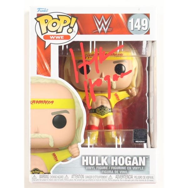 HULK HOGAN SIGNED FUNKO POP - JSA COA