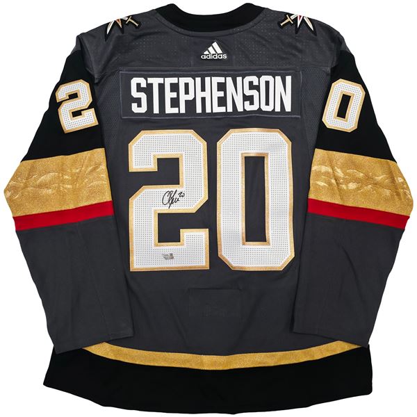 CHANDLER STEPHENSON SIGNED LAS VEGAS GOLDEN KNIGHTS JERSEY - FANATICS COA