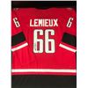 Image 1 : MARIO LEMIEUX SIGNED TEAM CANADA CUSTOM JERSEY - ACE COA