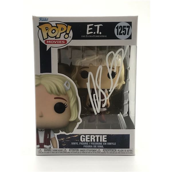 DREW BARRYMORE SIGNED GERTIE FUNKO POP - KB COA