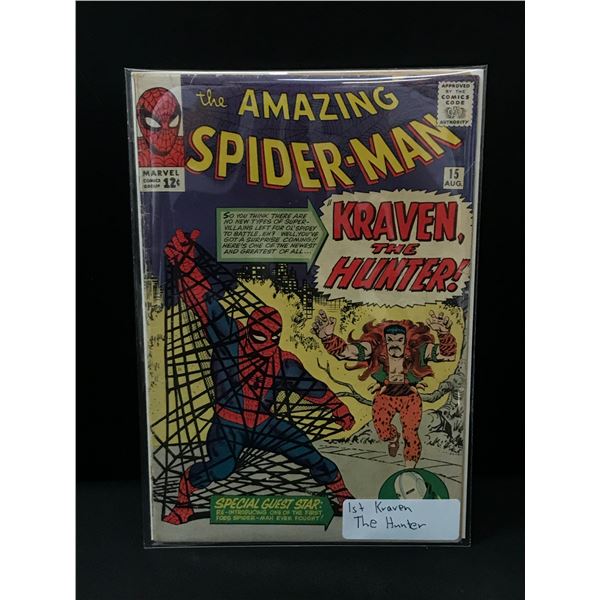 THE AMAZING SPIDER-MAN #15 1ST KRAVEN THE HUNTER - MARVEL COMICS