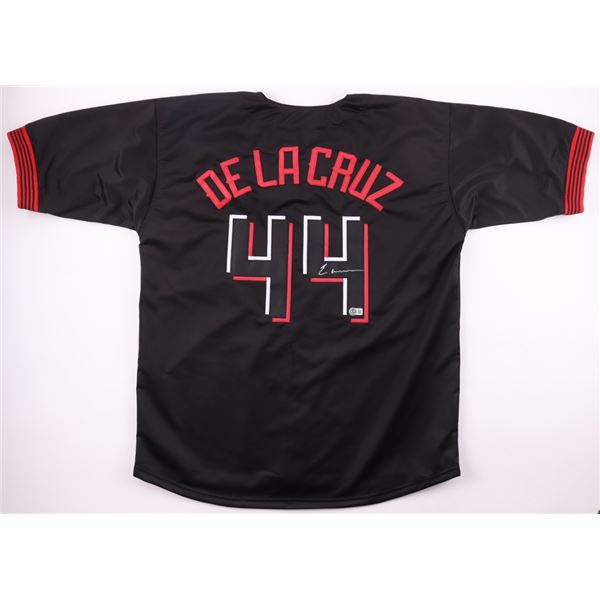 ELLY DE LA CRUZ SIGNED CINCINATTI JERSEY - BECKETT COA