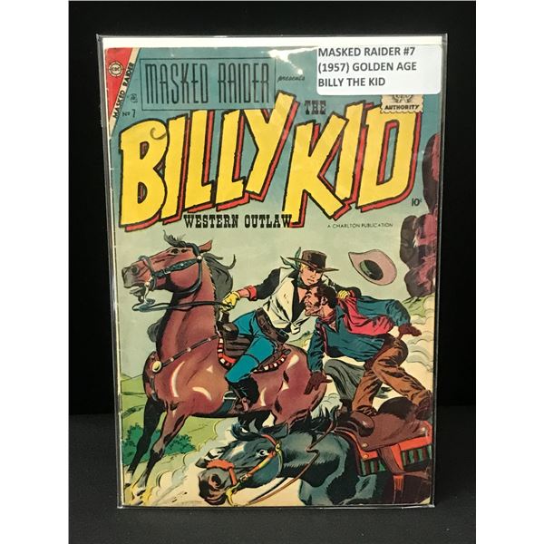 MASKED RAIDER #7 (1957) BILLY THE KID - CDC