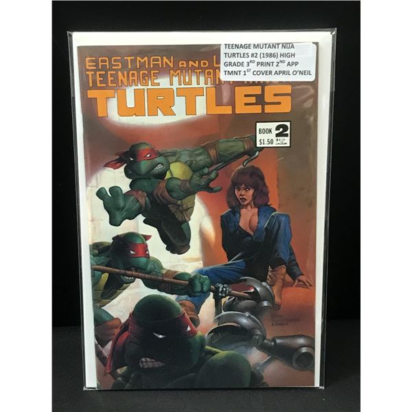 TEENAGE MUTANT NINJA TURTLES #2 (1986) 3RD PRINT - EASTMAN AND LAIRD