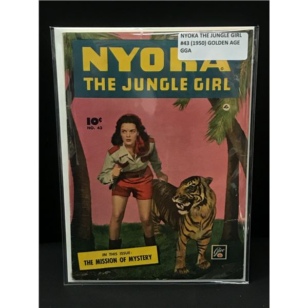 NYOKA THE JUNGLE GIRL #43 (1950) - GGA