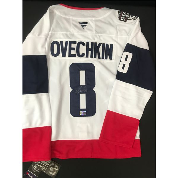 ALEXANDER OVECHKIN SIGNED WASHINGTON CAPITALS CUSTOM JERSEY - ELITE SPORTS COA