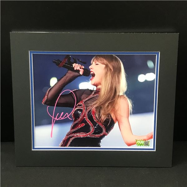 TAYLOR SWIFT SIGNED AND FRAMED - ACE COA