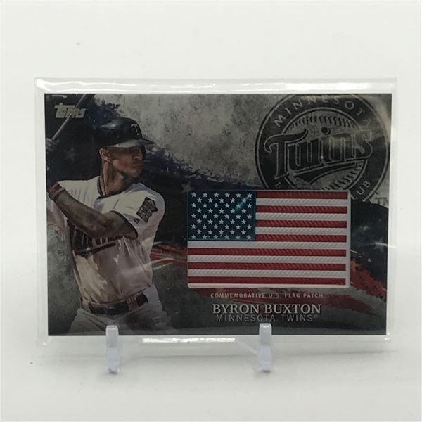 2019 TOPPS BASEBALL SERIES TWO BYRON BUXTON PATCH TRADING CARD