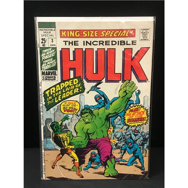 THE INCREDIBLE HULK KING SIZED SPECIAL #3 - MARVEL COMICS