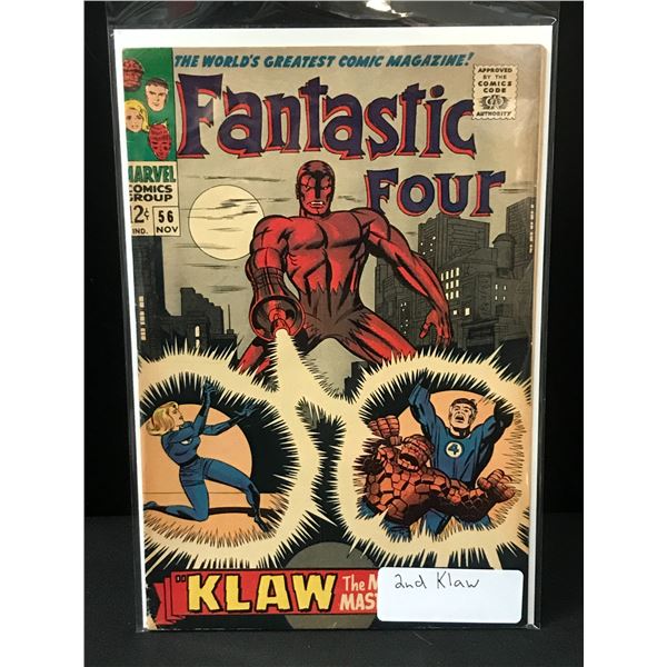 THE FANTASTIC FOUR #56 2ND KLAW - MARVEL COMICS