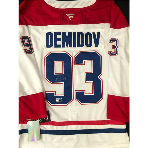 IVAN DEMIDOV SIGNED MONTREAL CANADIENS CUSTOM JERSEY - ELITE SPORTS COA