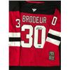 Image 1 : MARTIN BRODEUR SIGNED NEW JERSEY DEVILS CUSTOM JERSEY - ELITE SPORTS COA