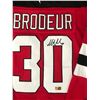 Image 2 : MARTIN BRODEUR SIGNED NEW JERSEY DEVILS CUSTOM JERSEY - ELITE SPORTS COA