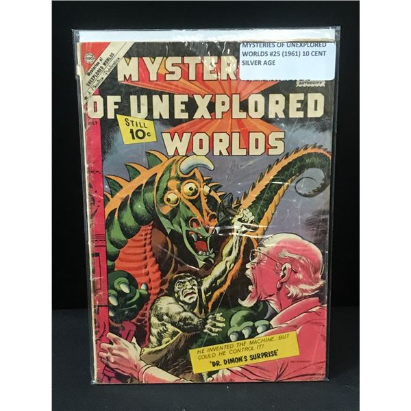 MYSTERIES OF UNEXPLORED WORLDS #25 (1961) - CHARLTON COMICS