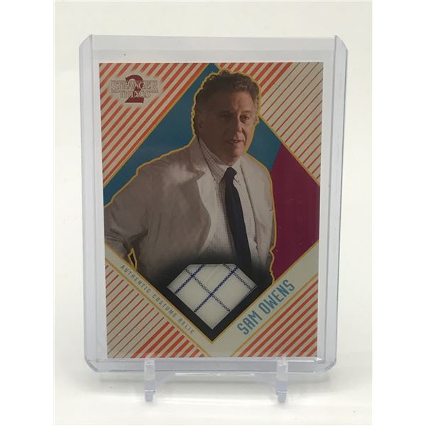 TOPPS STRANGER THINGS SAM OWENS RELIC TRADING CARD 55/99