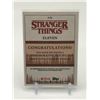 Image 2 : TOPPS STRANGER THINGS MEMORATIVE PATCH TRADING CARD - BENNY'S BURGERS