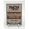 Image 2 : TOPPS STRANGER THINGS MEMORATIVE PATCH TRADING CARD - HAWKINS HIGH SCHOOL