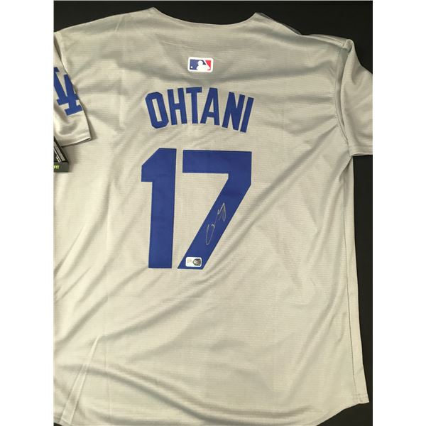 SHOHEI OHTANI SIGNED LOS ANGELES DODGERS CUSTOM JERSEY - ELITE SPORTS COA