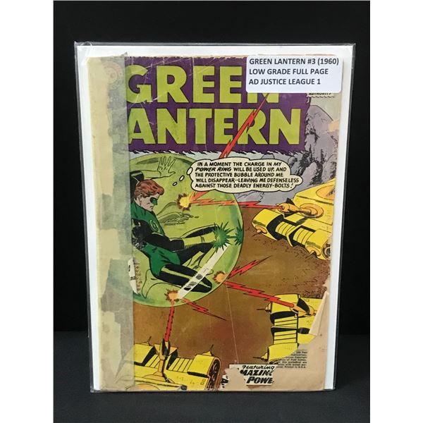 GREEN LANTERN #3 (1960) - DC COMICS