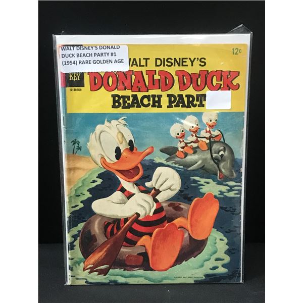 WALT DISNEY'S DONALD DUCK BEACH PARTY #1 (1954) - GOLD KEY COMICS