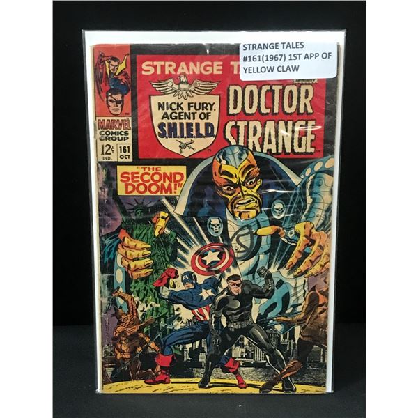 STRANGE TALES #161 (1967) 1ST APP OF YELLOW CLAW - MARVEL COMICS