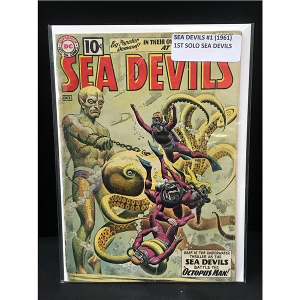 SEA DEVILS #1 (1961) - DC COMICS