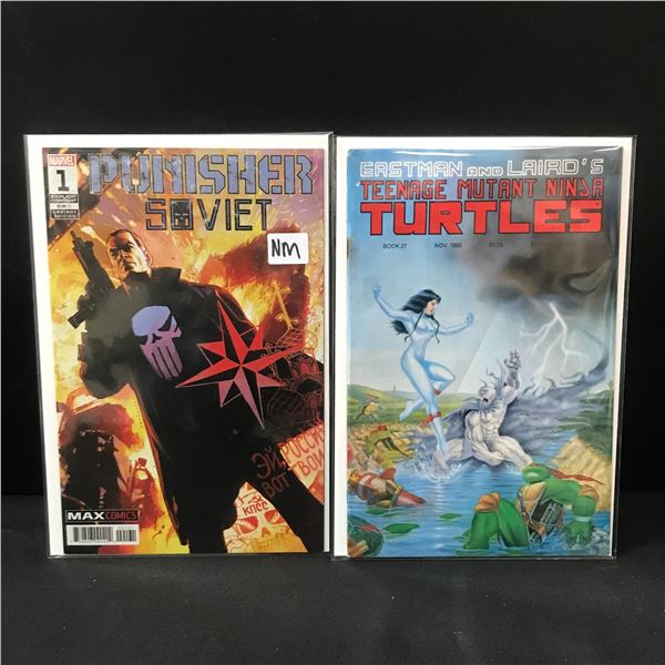 LOT OF 2 COMICS - INCLUDING PUNISHER SOVIET #1