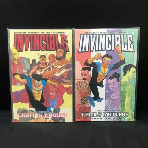 LOT OF 2 INVINCIBLE COMICS #1-2