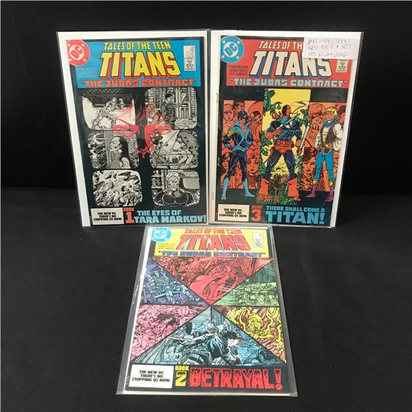 LOT OF 3 TALES OF THE TEEN TITAN COMICS #41 - 43 - DC COMICS
