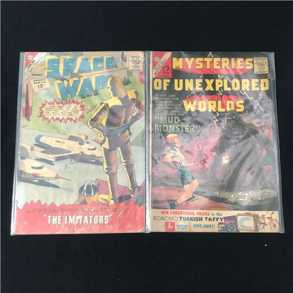 LOT OF 2 CHARLTON COMICS - VARIOUS TITLES
