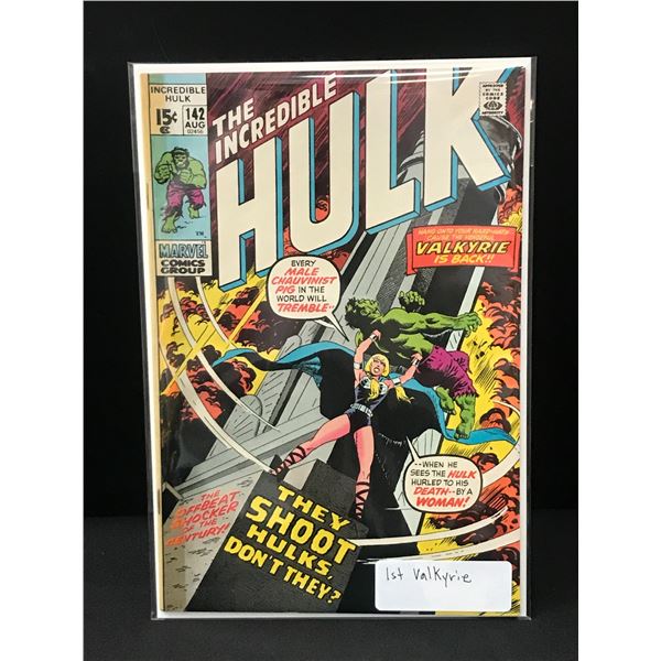 THE INCREDIBLE HULK #142 1ST VALKYRIE - MARVEL COMICS