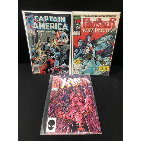 LOT OF 3 MIXED TITLE COMICS - MARVEL