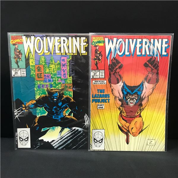 LOT OF 2 WOLVERINE COMICS - MARVEL COMICS