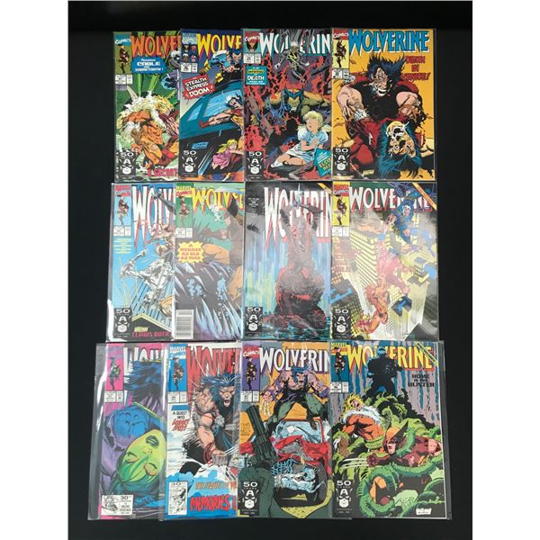 LOT OF 12 WOLVERINE COMICS - MARVEL COMICS