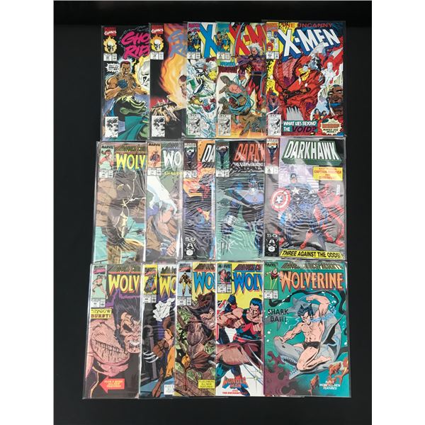LOT OF 15 MIXED TITLE COMICS - MARVEL COMICS