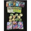Image 1 : MIXED LOT OF POKEMON TCG TRADING CARDS AND COINS