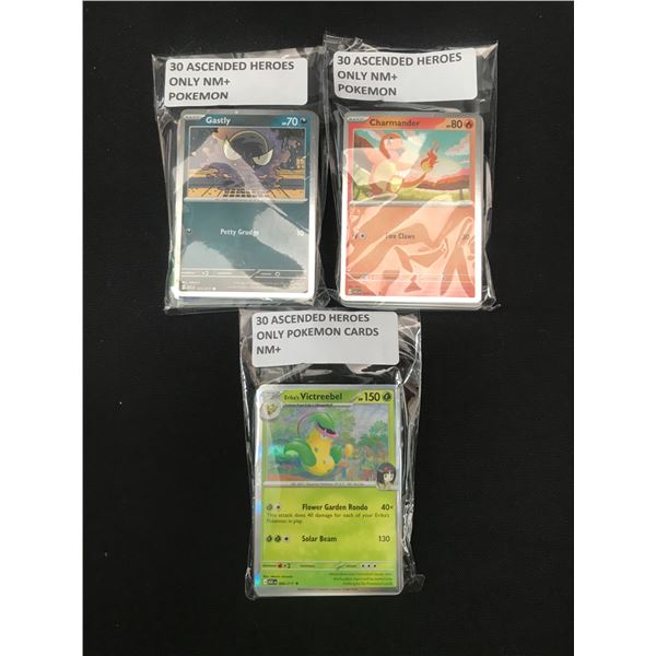 LOT OF 90 POKEMON TCG TRADING CARDS - ASCENDED HEROES