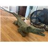 Image 2 : Metal Crocodile Garden Statue-54"x16"